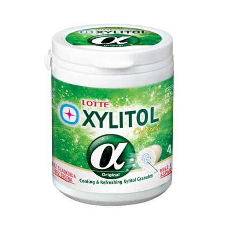 Lotte Alpha Xylitol Original Chewing Gum G Bca