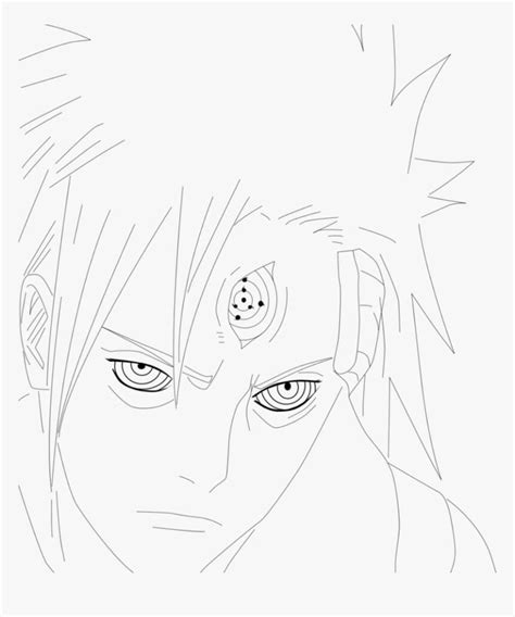 Sharingan Madara Para Colorear Imprimir E Dibujar Coloringonly