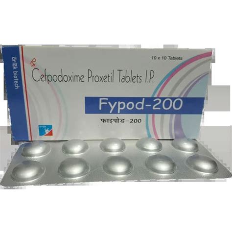 Cefpodoxime Proxetil Tablets 200 Mg At Best Price In Zirakpur Arlak