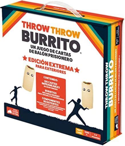 Tiempo De Juegos Throw Throw Burrito Ed Extrema Para Exteriores