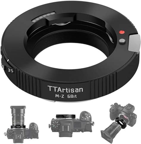 TTArtisan M Z 6 Bit Objektivadapter für Leica M Mount Objektiv an Nikon