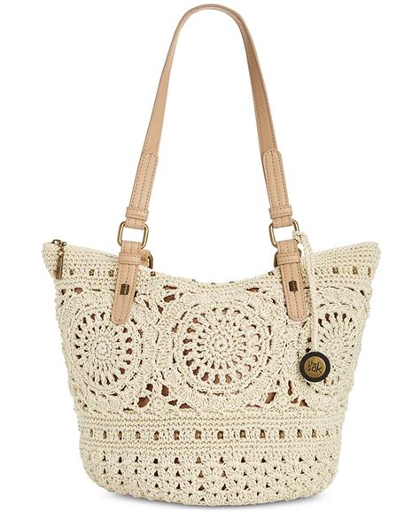 The Sak Silverwood Crochet Tote Created For Macy S Macy S