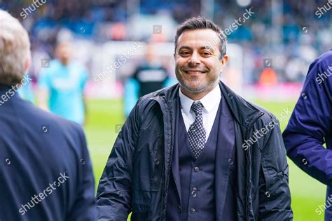 Leeds United Owner Andrea Radrizzani During Editorial Stock Photo