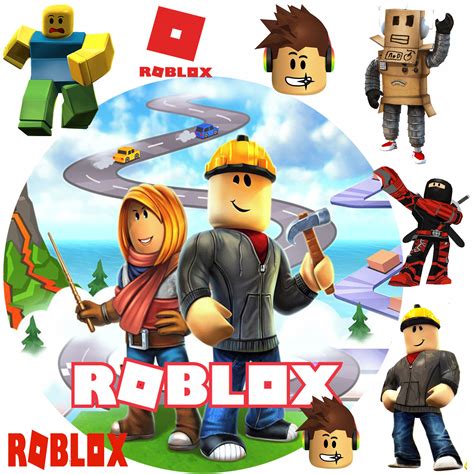 OPŁATEK NA TORT ROBLOX POSTACIE GRATIS TEKST 15101150113 Allegro pl