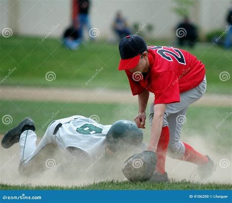 Third base stock photo. Image of event, outdoors, pastime - 4106200