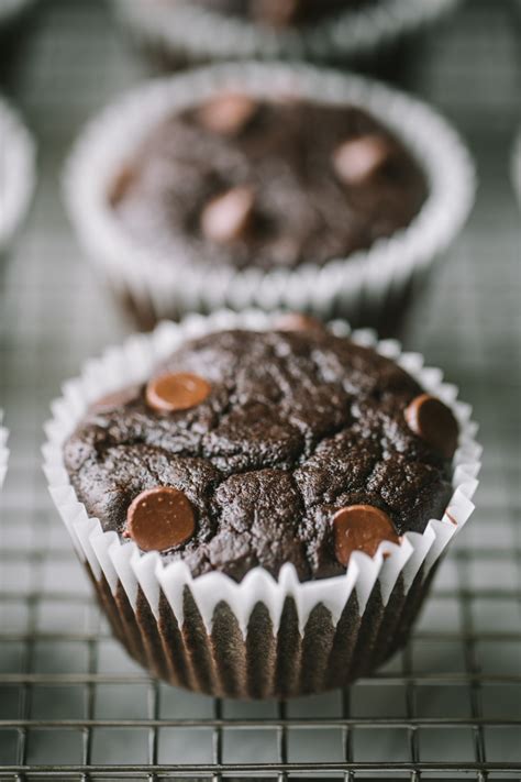 Flourless Black Bean Brownie Muffins Ambitious Kitchen