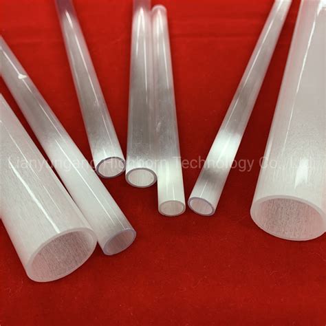 Customized Opaque Milky White Heat Resistance Fused Quartz Glass Tube China Quartz And Quartz