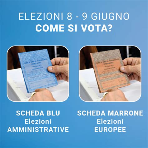 Guida Al Voto Per Le Elezioni Amministrative Ed Europee Dell E