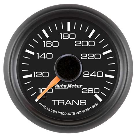 Autometer 8357 Transmission Temperature Gauge Factory Match