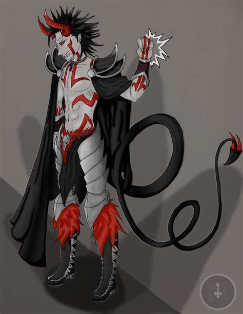 Satan, Demon Lord of Wrath by KeiraTheTiger on DeviantArt