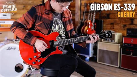 No Talking Just Tones Gibson ES 339 Cherry YouTube