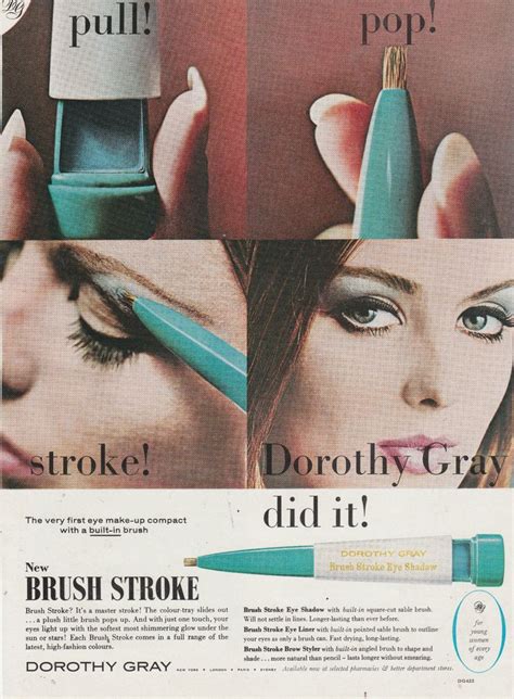 Dorothy Gray Brush Stroke Eye Shadow Vintage Cosmetics Vintage