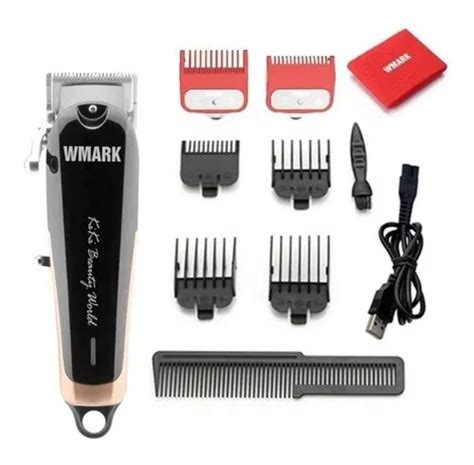 Máquina De Cortar Cabelo Wmark Ng 103 Plus Profissional Parcelamento