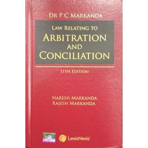 The Arbitration And Concilation Act 1996 By B V R Sarma Ph