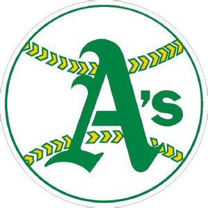 Oakland Athletics A's 1968-1970 Logo - Sticker at Sticker Shoppe