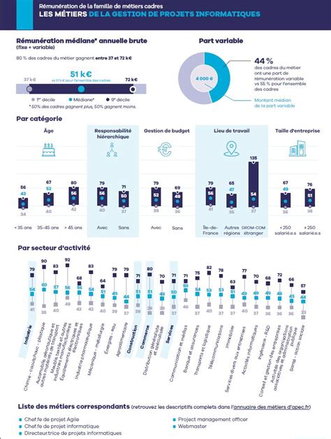 Quels Sont Les Salaires Des Dsi Chefs De Projet Ma Tres Douvrage Et