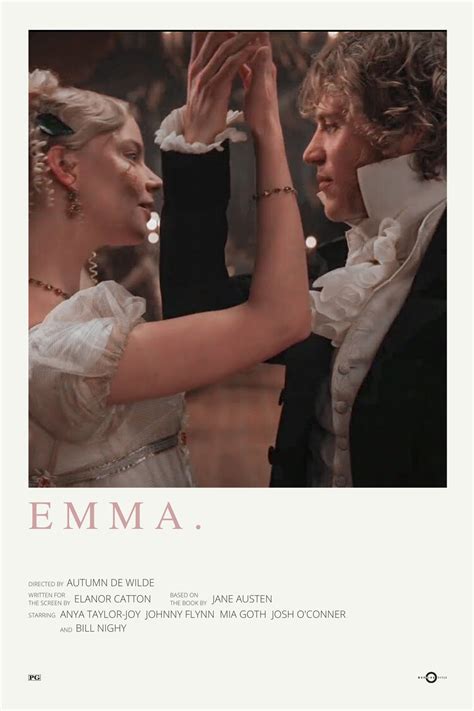 Emma 2020 Emma Movie Emma Jane Austen Movie Posters