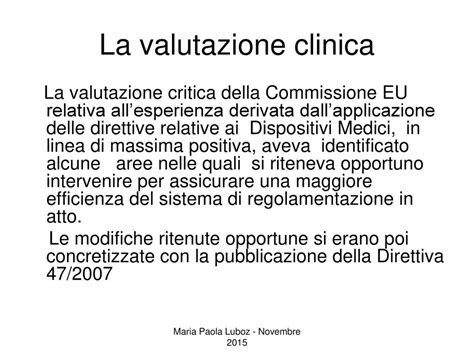 La Valutazione Clinica Ppt Scaricare