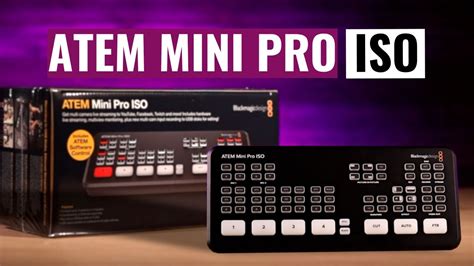 How To Setup Atem Mini Pro Iso