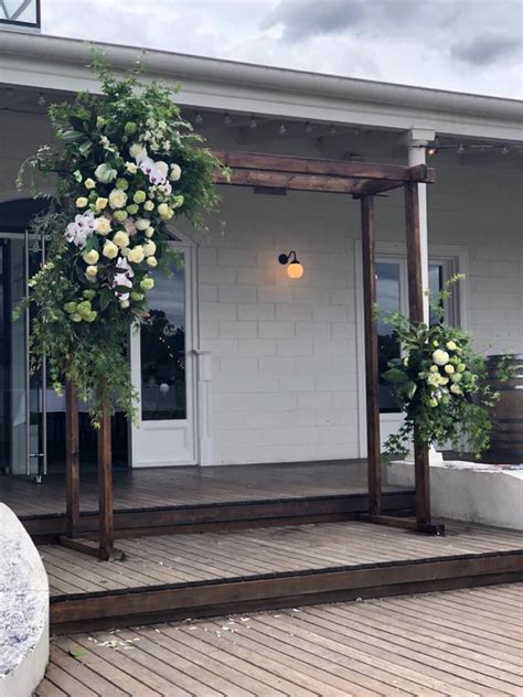 Wedding Arbour Decorations Flowers By Wandin Florist Yarra Valley Flowers