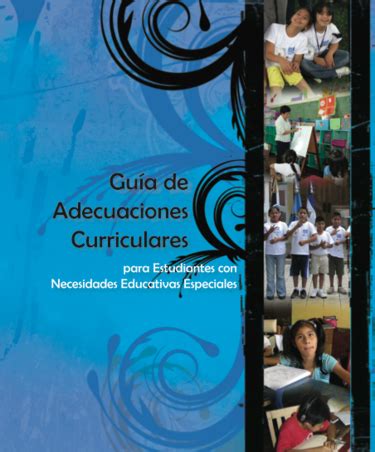 Gu A De Adecuaciones Curriculares Para Estudiantes Con Necesidades