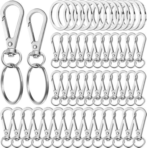 Amazon Pcs Swivel Clasps Lanyard Snap Hooks With Key Rings