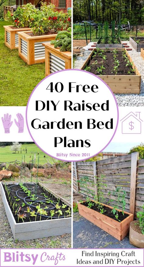 40 Easy To Build Raised Garden Bed Plans Blitsy