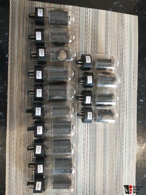 Rca L Gc Black Plate Tubes Photo Canuck Audio Mart