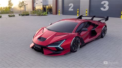 Lamborghini Revuelto Custom Wide Body Kit By Hycade Buy With