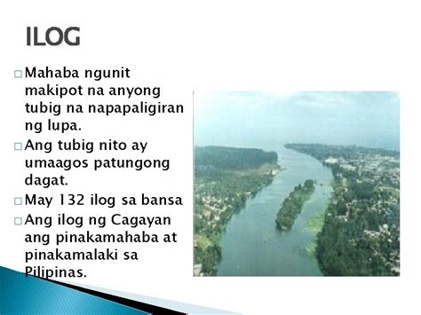 Anyong Tubig Ang Ibat Ibang Anyong Tubig Sa