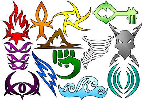 Db Symbols All Crews Template Colour By Sewong On Deviantart