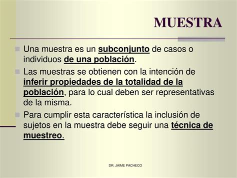 Ppt Muestreo Powerpoint Presentation Free Download Id5536579