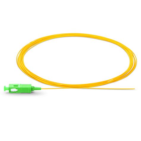 Fiber Optic Pigtail LC Sc St FC PC Upc APC Simplex Singlemode Sm 0 9mm