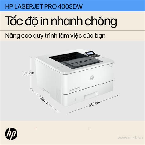 Máy in HP LaserJet Pro 4003dn 3Y WTY 2Z609A