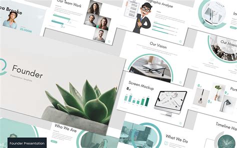 Founder Powerpoint Template 83824 Templatemonster