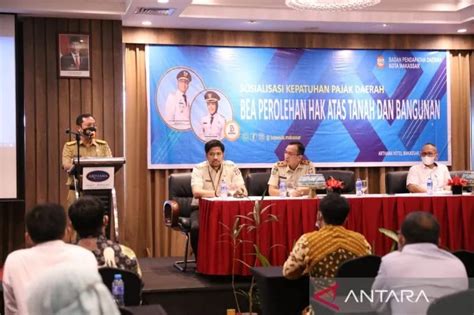 Target Pad Triliun Bapenda Makassar Libatkan Notaris Radar Makassar