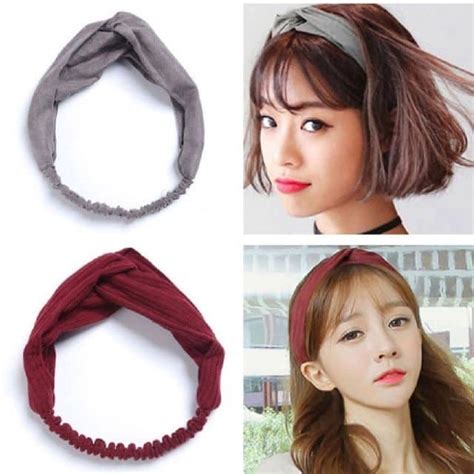 1dozen Rending Ladies Korean Knitting Cross Turban Shopee Philippines