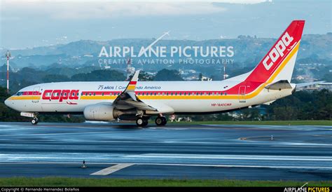 Hp Cmp Copa Airlines Boeing At San Jose Juan Santamar A