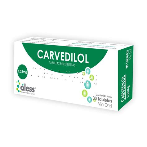 Carvedilol 6 25mg Alesspharma