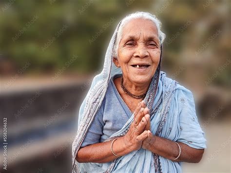 Indian Old Woman