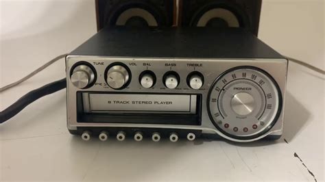 Pioneer TP900 FM Super Tuner With 8 Track YouTube