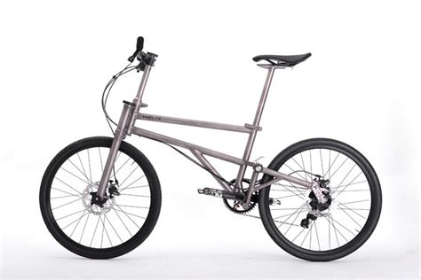 Helix The New Standard In Folding Bikes Big Wheels Titanium Frame