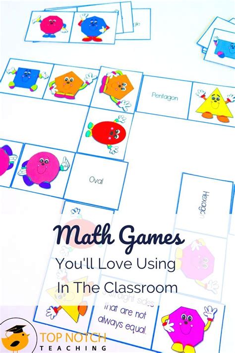 Math Games You'll Love Using In The Classroom | Math games, Math, Math ...