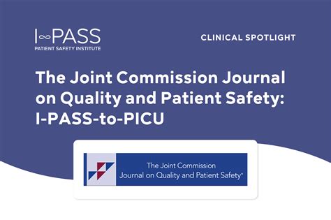 The Joint Commission Journal On Quality And Patient Safety—development And Evaluation Of I Pass