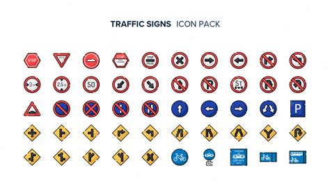 Premium Icon | Traffic signs