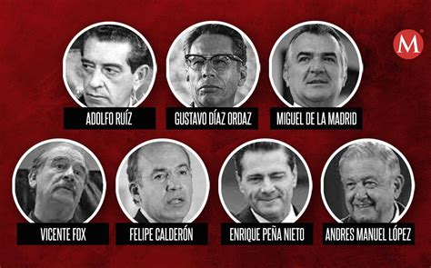 lista de presidentes de mexico