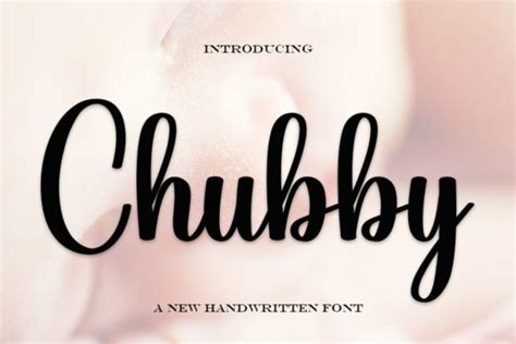 Chubby Font By Putrasyahreza00 · Creative Fabrica