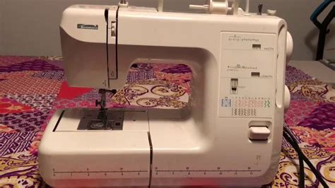 Decorative Stitch Tutorial For Kenmore 385 Series Sewing Machine Youtube