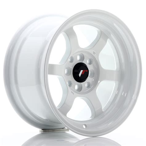 Japan Racing JR Wheels JR12 15x8 5 ET13 4x100 4x114 3 White JDMDistro