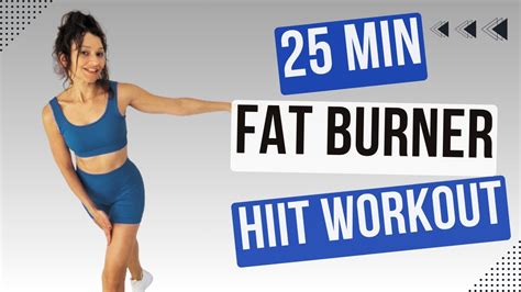 25 Min Full Body Fat Burning Cardio Workout Fat Loss Hiit No